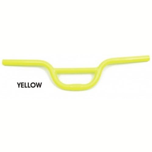 Retrospect Urban/Fixie Handlebar - Yellow 560mm 25.4mm Bar Bore, 100mm Rise