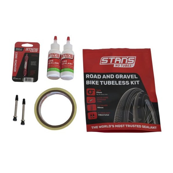 Stan's NoTubes Road Tubeless Kit - 21 Tape, 55 Valve