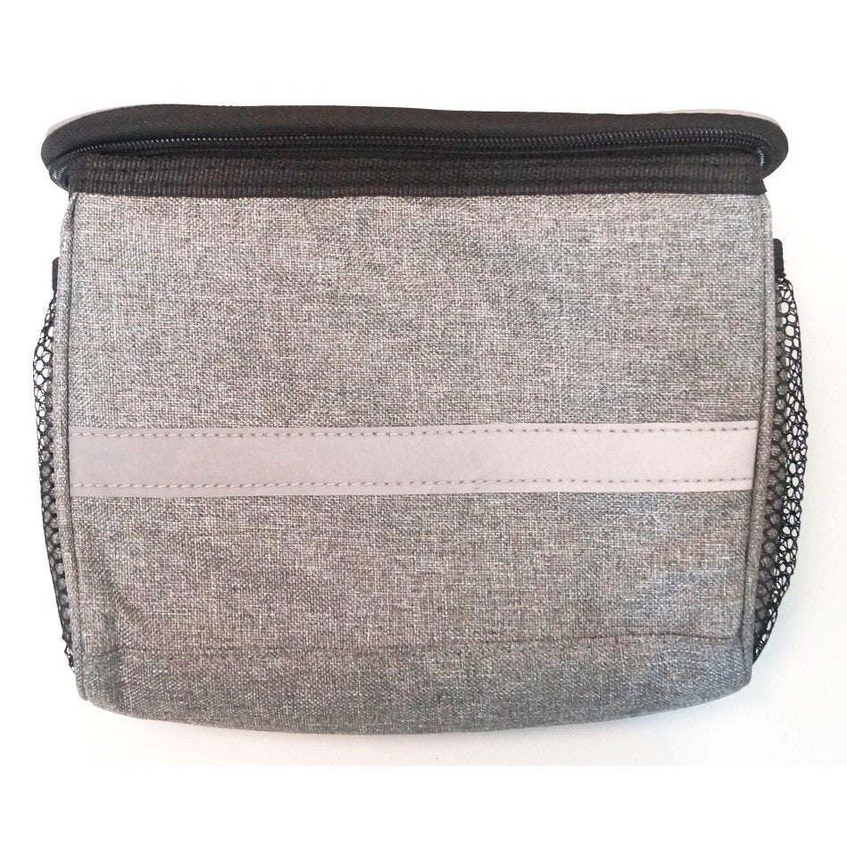 Roswheel SAHOO Handlebar Bag - 3.5L Volume, Velcro Attachment, Grey
