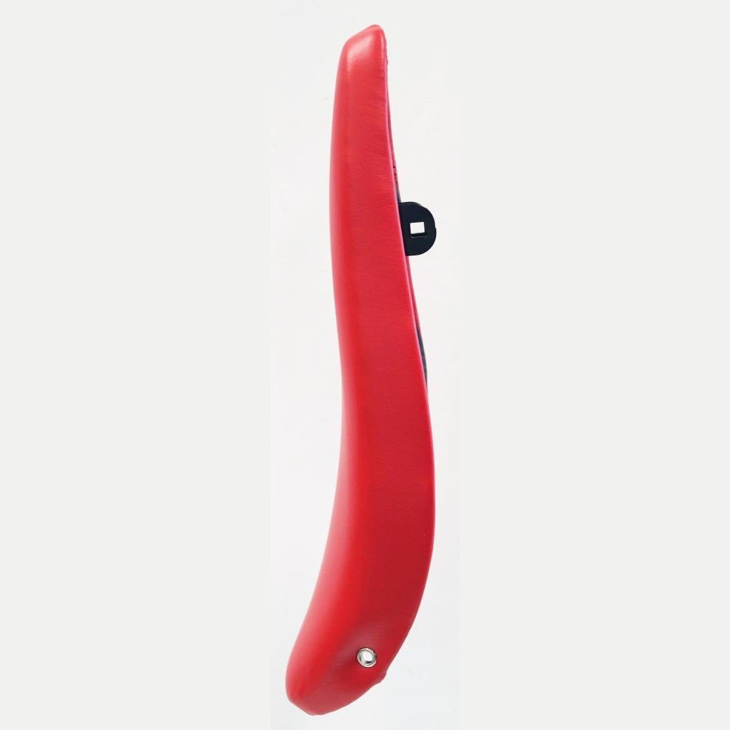 SADDLE Banana High Riser, Sissy Bar Mounts, RED