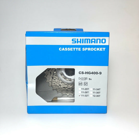 SHIMANO Alivio HG400 11-32T 9 Speed Cassette Bike Cog Gears Sprockets Rear