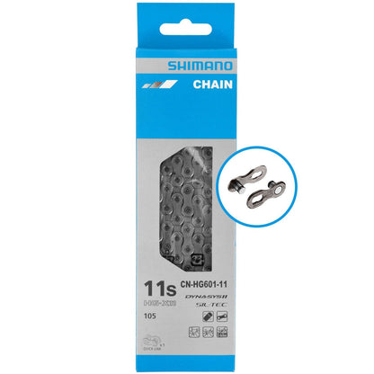 SHIMANO Cn-Hg601- 11 Speed Chain w/ Connecting Link 105