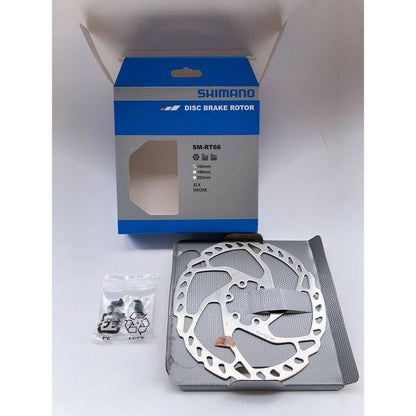 SHIMANO SM-RT66 SLX Disc Brake Rotor Stainless 6-Bolt 6" Inch 160mm Deore