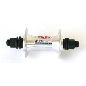 SILVER Alloy Front Hub - 14mm Axle