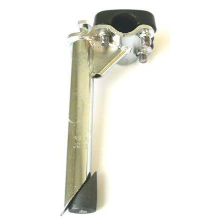 STEM BMX 22.2 Clamp - Black/Silver Quill