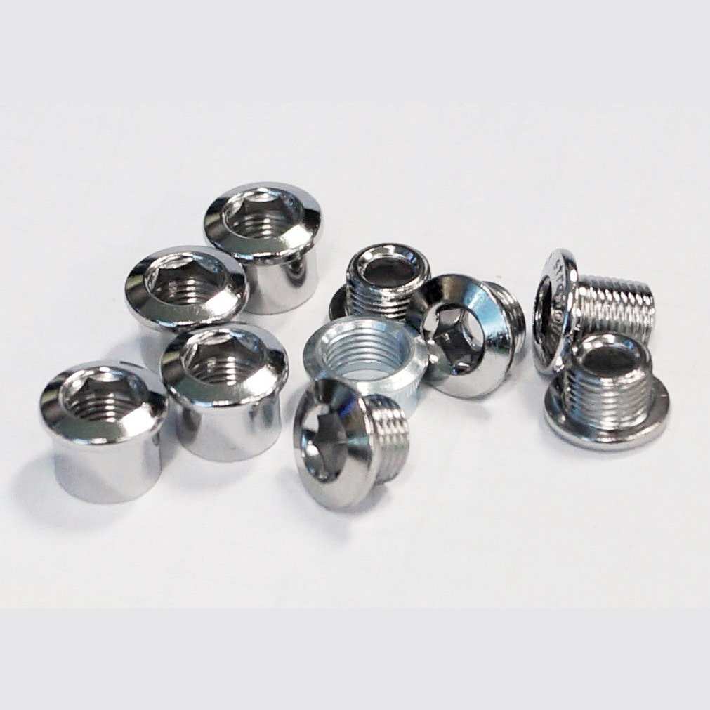 STRONGLIGHT STRONGROAD Double Chainring Bolt Kit - Steel Silver