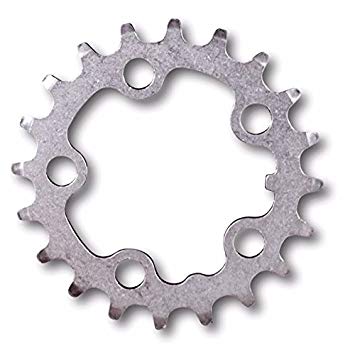 STRONGLIGHT XC & OXALE MTB Chainring - 22T Inner, 3x9 Speed, 58 BCD, Steel Silver