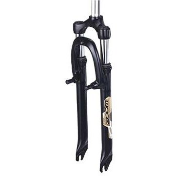 SUSPENSION FORK 24, Threaded 100mm ID 22.2, 200mm stem, V-Brake BLACK