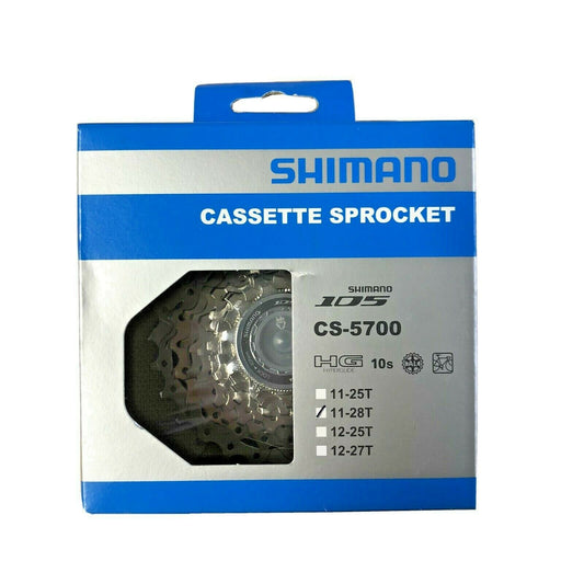 Shimano 105 CS-5700 Bicycle Cassette 11-28 10-Speed Freehub Bike Part Bicycle