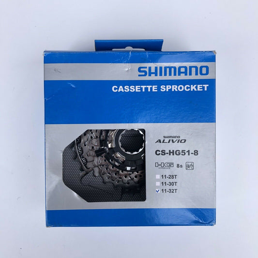 Shimano CS-HG51 11-28 8-Speed Cassette Freehub Bike Part Bicycle Cog Gear