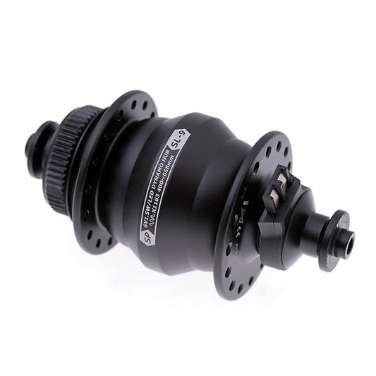 Shutter Precision SL-9 Dynamo Hub - 32H, Centrelock, QR, Black