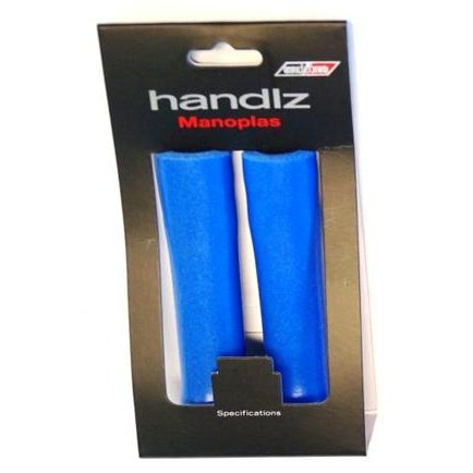 Silicone-Foam Grips 130mm Blue - Durable and Comfortable