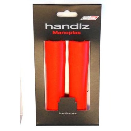 Silicone-Foam Grips 130mm - Red GRIPS