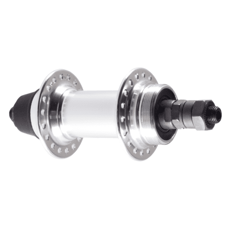 Silver Rear Hub - Screw On QR 135mm - 32h