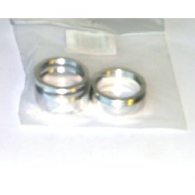 Silver Spacer Set - 1 1/8, 2, 4, 8 & 10mm Sizes