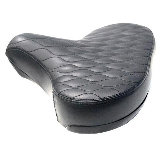Soul Cruiser Quilted Saddle - Dual Comfort Sprung, Black