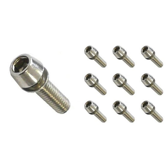 Stainless Steel M6 Allen Key Stem Bolt - 20mm Pack of 10