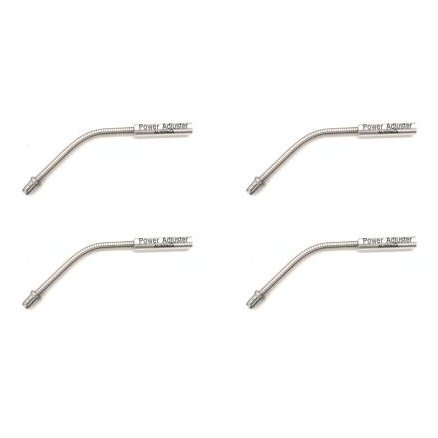 Stainless Steel V Brake Cable Guide - Flexible Noodle 4-Pack