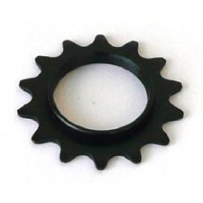 Steel Fixed Cog 1/8 x 14T Screw On - Black