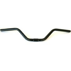 Steel Handlebar 25.4mm x 68cm x 120mm Rise - Black