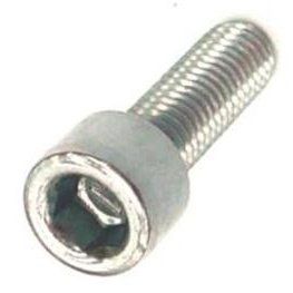 Steel M5 Cage Bolt - 15mm Length 50 Pack