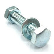 Steel M8 Bolt with Washer & Nut - 40mm Length