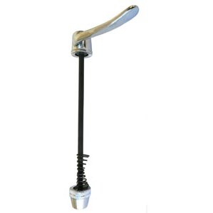 Steel Rear Skewer 185mm Quick Release for Non-Disc Bikes - SILVER