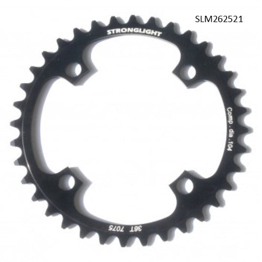 Stronglight MTB Chainring 36T 7075 Single Ring - 104mm BCD