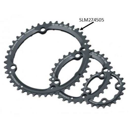 Stronglight MTB Chainring 44T Shimano XTR 05/06 Compatible