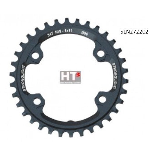 Stronglight MTB-NW Chainring 34T Shimano XTR 11 Spd Narrow Wide