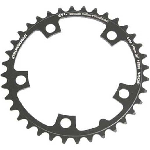 Stronglight Road Chainring 36T 7075 CNC Black CT2 - 110mm BCD 10/11 Spd