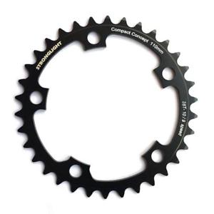 Stronglight Road Chainring 38T 110mm BCD 9/10 Spd Black