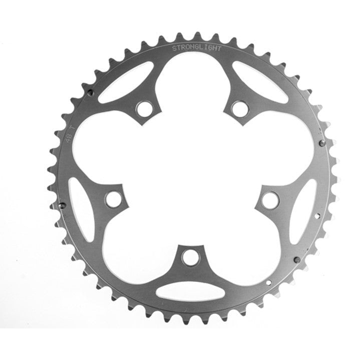 Stronglight Road Chainring 48T 110mm BCD 9/10 Spd Silver