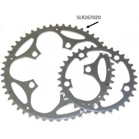 Stronglight Road Chainring 48T 130mm BCD 9/10 Spd Silver