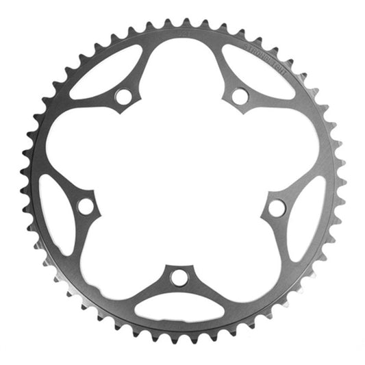 Stronglight Road Chainring 5083 Silver 52T 9/10 Speed 130 BCD