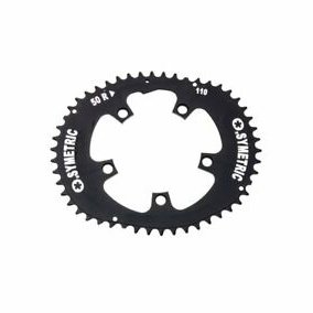 Stronglight Road Chainring 50T 7075 CNC Black O Symmetric - 110mm BCD