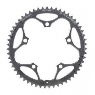 Stronglight Road Chainring 50T 7075 CNC Silver - 130mm BCD 9/10 Spd