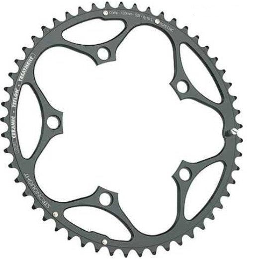 Stronglight Road Chainring 53T 7075 CNC Black CT2 - 130mm BCD