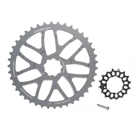 Stronglight Shimano 10 Speed Chainring Conversion - 40T Silver