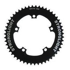 Stronglight Track Chainring 52T 7075 CNC Black - 130mm BCD 5 Hole