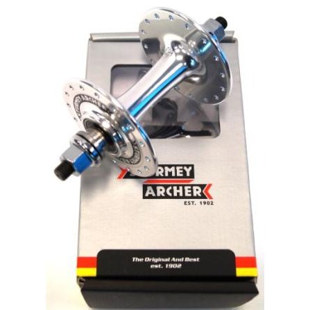 Sturmey Archer HBT30-F Front Track Hub - Sealed Nutted Alloy Silver 32H