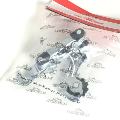 Sunrace 5/6 Speed Hook Rear Derailleur Axle Mount - Silver Bicycle Gear System