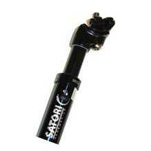 Suspension Seat Post 27.2mm, 350mm, Micro-Adjust, Alloy, Black