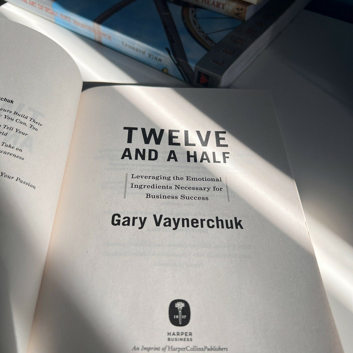 TWELVE AND A HALF - by Gary Vaynerchuck Vee - 12 and 1/2 Business Book Success