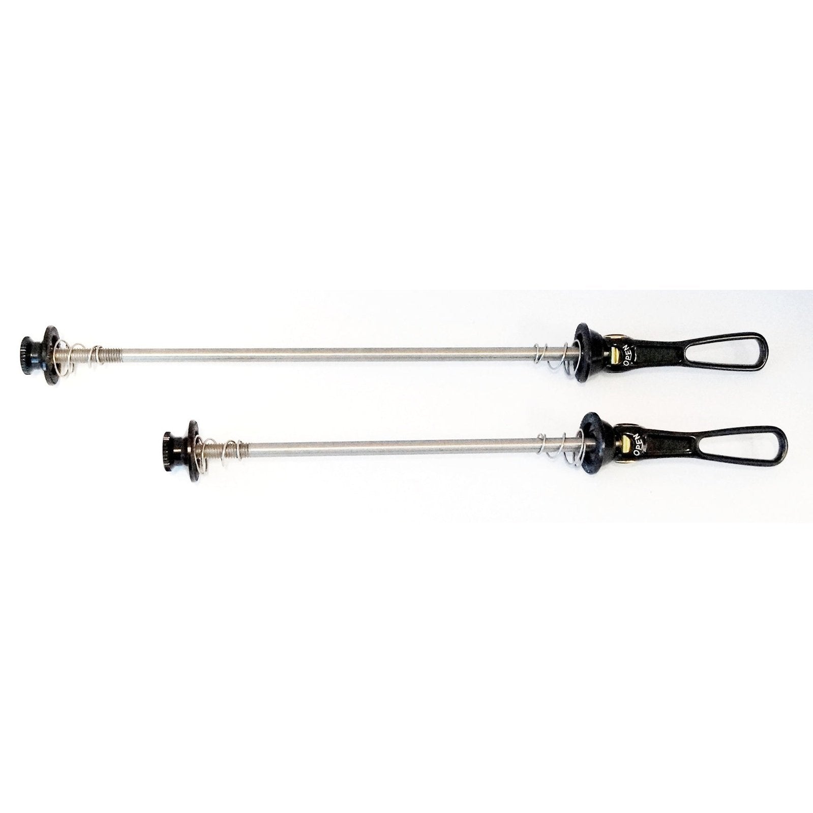 Titanium QR Skewer Set for MTB - Alloy Lever, Black