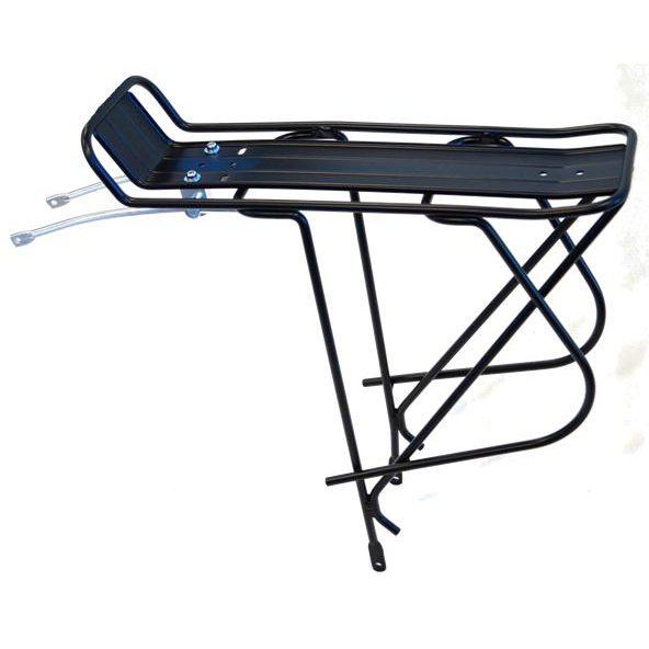 TourSeries CARRIER Rear Pannier Rack 8mm Tubing, 700C Non Disc, Fixed Stay, Fittings Supplied