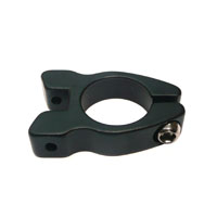 Unbranded Rear Carrier/Seatpost Clamp 28.6mm, Additional Nodes, Black