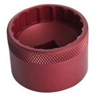 Unior BB9000 Bottom Bracket Socket - Anodized Red