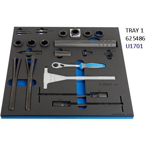 Unior Master Workbench Tray 1 with 15 Quality Bike Tools