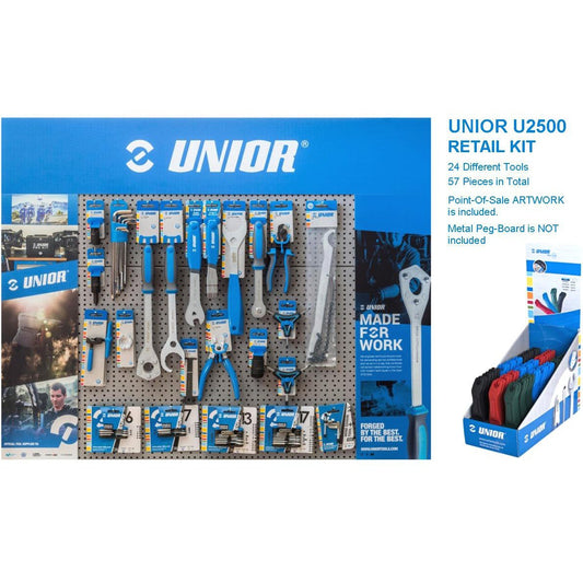 Unior Professional Bicycle Tool Set - 56 Tools + 27 Tyre Levers